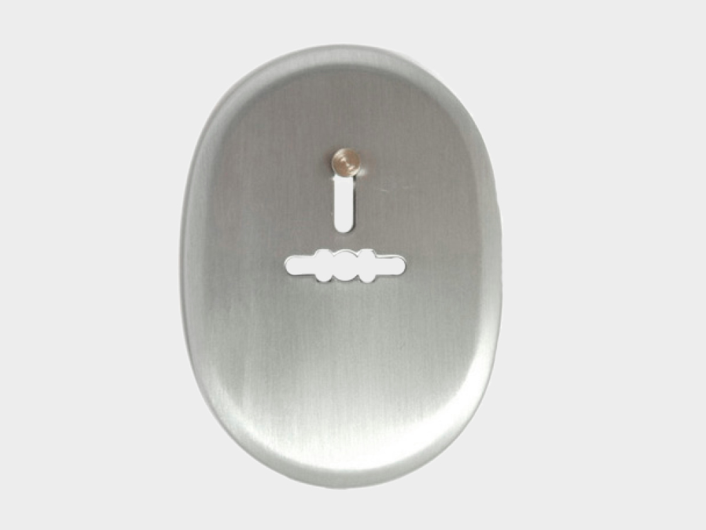 Накладка декоративная сувальдного замка (изнутри со шторкой).